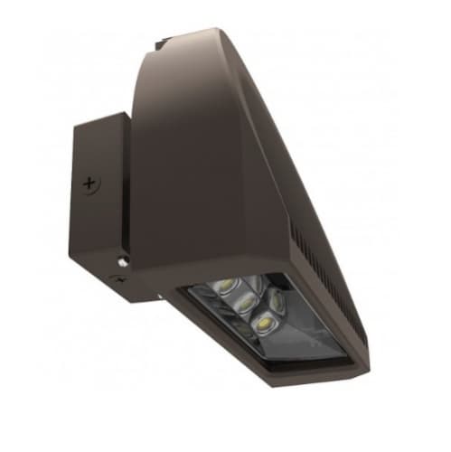 Nuvo 32W LED Arc Wall Pack Light, Adjustable, Bronze, 5000K
