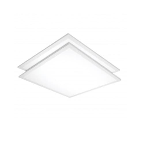 Nuvo 40W 2x2 LED Flat Panel, 0-10V Dimmable, 4331 lm, 100V-277V, 5000K