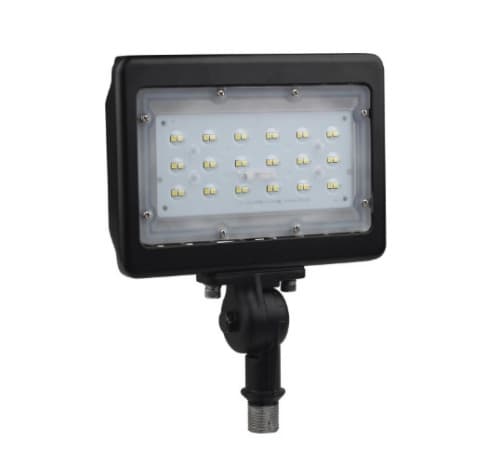 Nuvo 30W LED Flood Light, Medium, Dimmable, 120V-277V, 5000K, Bronze