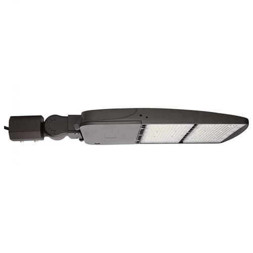 Nuvo 240W LED Area Light, Type V, Dimmable, 31481 lm, 277/480V, 4000K, BRZ