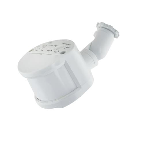 Nuvo Add On Motion Sensor, LED Rated, 120V, White