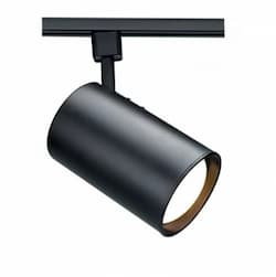 50W Track Light, R20, Straight Cylinder, 1-Light, Black