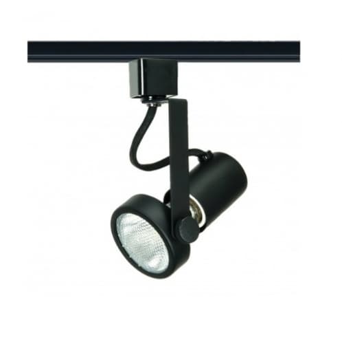 Nuvo 50W Track Light, PAR20, Gimbal Ring, 1-Light, Black