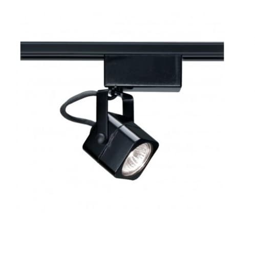 Nuvo 50W Track Light, MR16, Square Head, 1-Light, Black