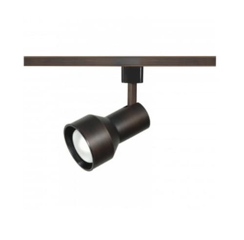 Nuvo 1-Light Track Light Head, R20, Step Cylinder, Russet Bronze