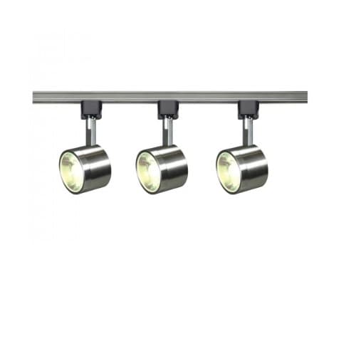 Nuvo 36W LED Track Light Kit, Round, Brushed Nickel