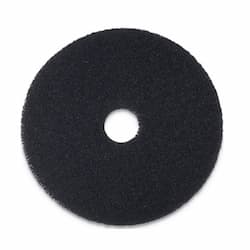 Boardwalk Black Standard 13 in. Round Stripping Floor Pads