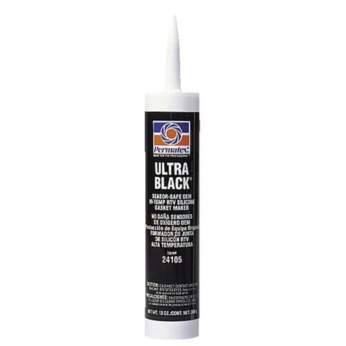 Permatex Ultra Series RTV Silicone Gasket Maker, 13 oz. Cartridge, Black