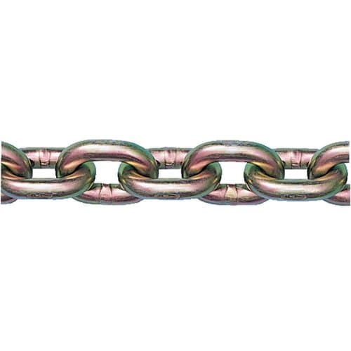 Peerless 5/16" Yellow Dichromate Steel Transport Chains