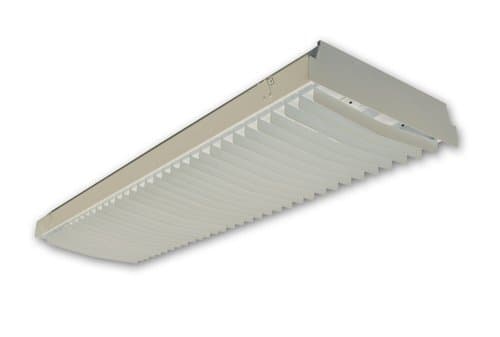 NovaLux 104W 1X4 LED Louvered High Bay