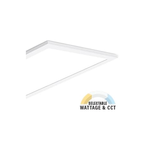 NovaLux 50W LED 2x4 Back-Lit Panel w/ Battery Backup, 120V-277V, CCT Select