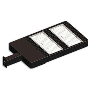 NovaLux 200W LED Area Light, 20424 lm, 90V-295V, 5000K, Bronze