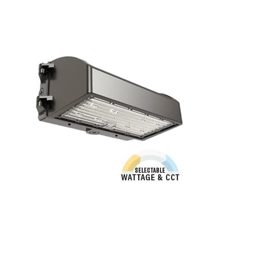 NovaLux 40W/50W/60W/80W LED Cutoff Wall Pack, 120V-277V, CCT Selectable