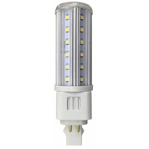 NovaLux 5000K 12W T10 LED Horizontal Bulb With G24Q Base