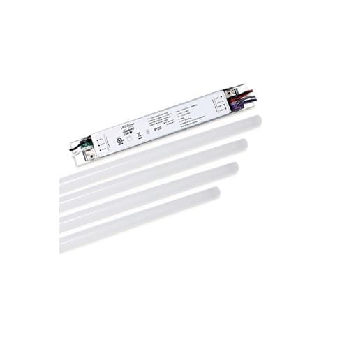 NovaLux 49W LED Linear Retrofit Kit for 2x4 and 2x8, 5280 lm, 100V-277V, 4000K