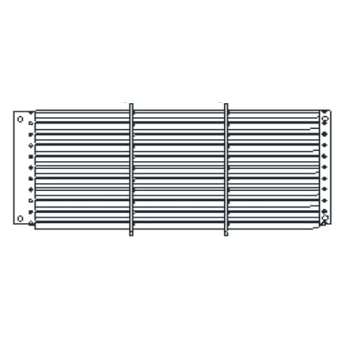 Qmark Heater Replacement Grill for HT1502SS & HT2024SS Model Heaters, Gray