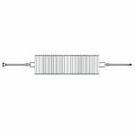 Qmark Heater 6-ft 1500W Heating Element For Model 2576 Baseboard & Convectors, 277V