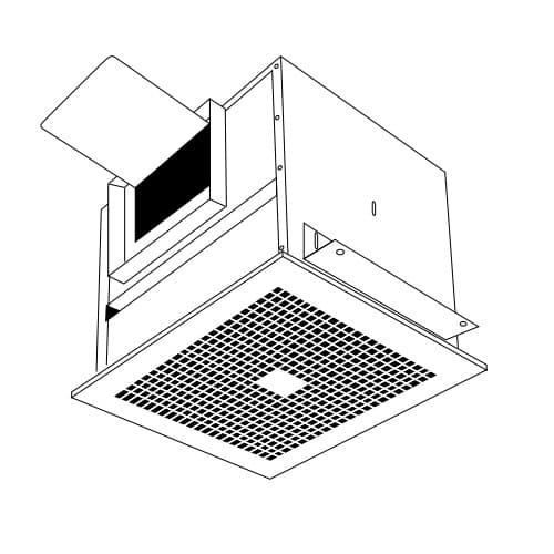 Qmark Heater Replacement Impeller for CV6 Model Bathroom Fans