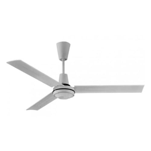 Qmark Heater 60-in 131.7W Ceiling Fan, Food Rated, Up to 5000 Sq Ft, 120V, White