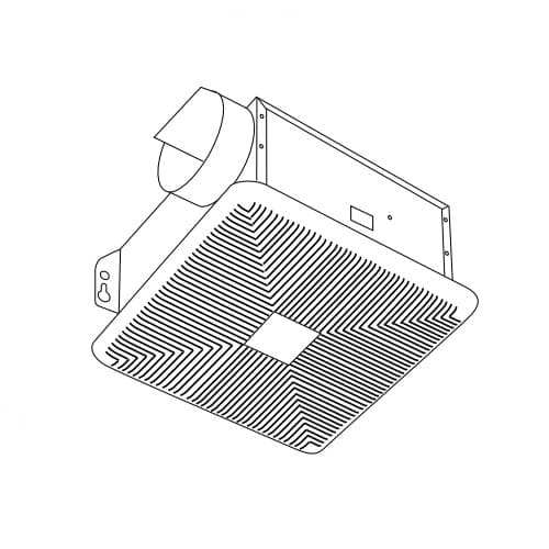 Qmark Heater Replacement Motor for 7130, 6100, & 6100RL Bath Fans