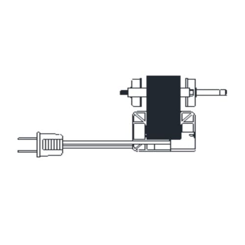 Qmark Heater Replacement Motor for 898L & 899L Model Fans