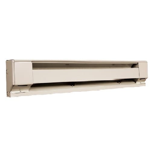 Qmark Heater 8-ft 2500W Commercial Baseboard Heater, High Alt, 12 A, 208V, White