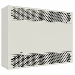 Qmark Heater 45-in 10kW Cabinet Unit Heater, 34130 BTU/H, 480V, White