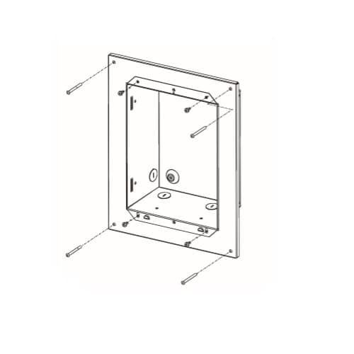 Qmark Heater Retrofit Kit for Residential Fan-Forced Zonal Wall Heater 