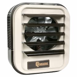 Qmark Heater 5KW 208V Garage Unit Heater 3-Phase Almond