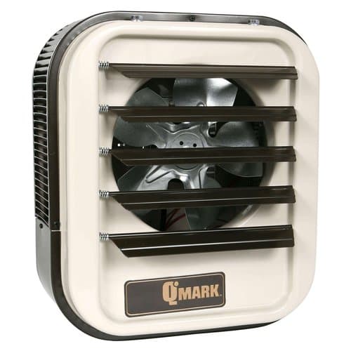 Qmark Heater 5.6KW/7.5KW 208V/240V Garage Unit Heater 3-Phase Almond