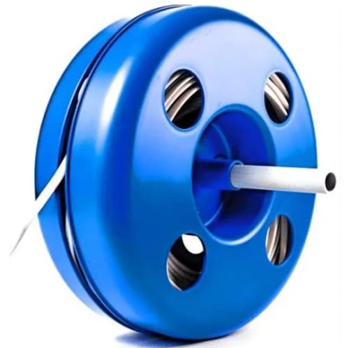 Rack-A-Tiers The Wire Reel Dispenser, Blue