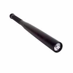 Rack-A-Tiers 3W 12-in Bat Flashlight, 300 lm, Corrosion Resistant, Aluminum