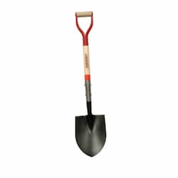 Razor-Back #2 Round Point Shovel w/ 30-in Hardwood Handle