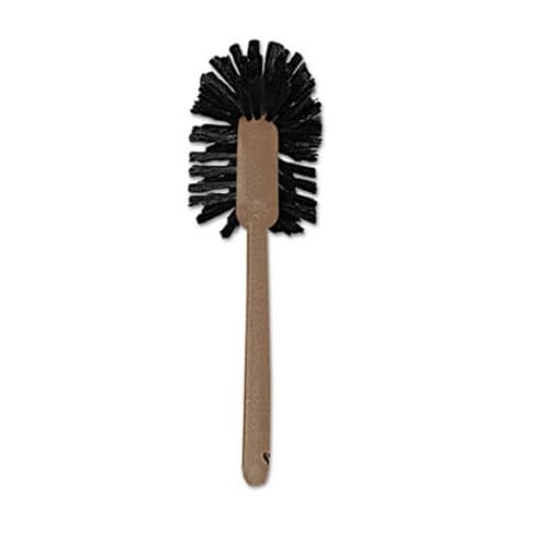 Rubbermaid Brown Plastic Handle 17 in. Toilet Bowl Brush