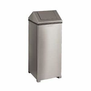 Rubbermaid WasteMaster Stainless Steel Nonmagnetic 24 Gal Receptacle