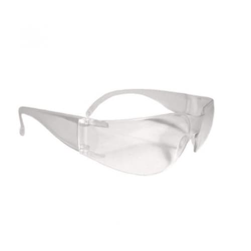 Radians Mirage&trade; Safety Glasses, Clear Frame & Lens