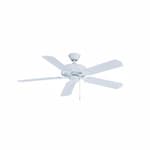 Royal Pacific 52-in 56W Sunset Ceiling Fan, 5-White Blades, White