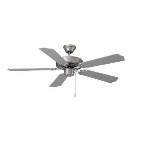 Royal Pacific 52-in 50W Desert Moon Ceiling Fan, 5-Nickle Blades, Nickel