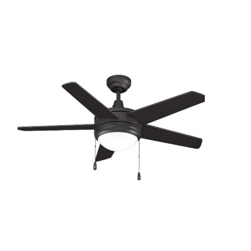 Royal Pacific 44-in 49W Mirage II Ceiling Fan w/ LED Kit, 4-Bronze Blades, Bronze