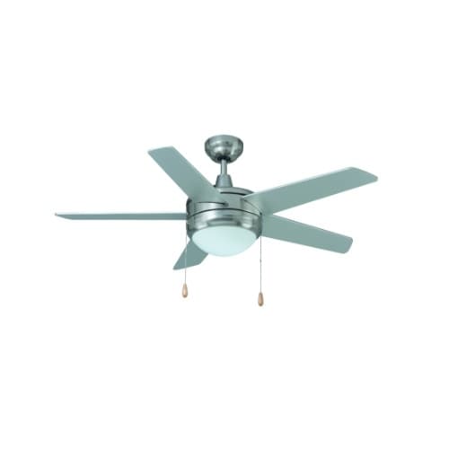 Royal Pacific 44-in 49W Mirage II Ceiling Fan w/ E26 Kit, 4-White Blades, White