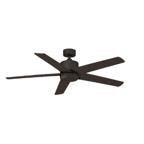 Royal Pacific 52-in 50W Aldea IX Ceiling Fan, 5-Bronze Blades, Oil Rubbed Bronze