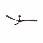 Royal Pacific 88-in 44W Rio Grande Ceiling Fan w/ LED Kit, 3-Walnut Blades, Bronze