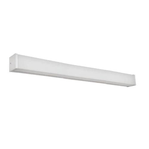 Royal Pacific 4-ft 40W Stairwell Light w/ BBU & MS, Dimmable, 120V-277V, 4000K, WHT