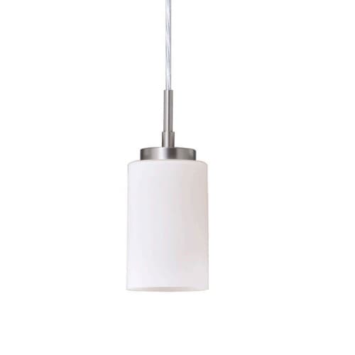 Royal Pacific 9W LED Pendant Light, 1-Light, E26, 120V, 3000K, Brushed Nickel