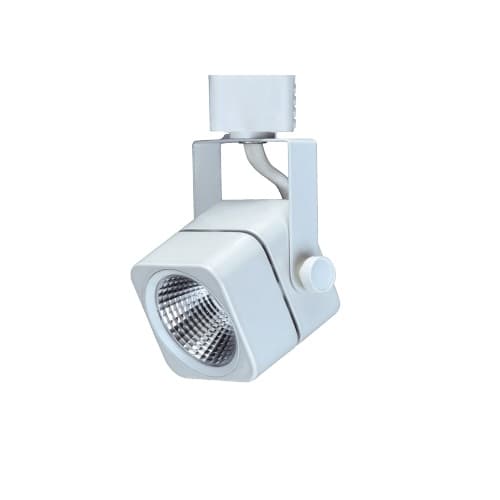 Royal Pacific 8W LED Track Light Head, Square, J Track, 650lm, 120V, 3000K, Aluminum