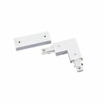 Royal Pacific Connector for Track Lighting Track, L/Straight, White