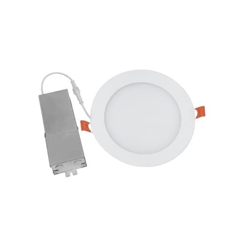 Royal Pacific 6-in 14W LED Ultra Thin Downlight, 884 lm, 120V, 4000K, White