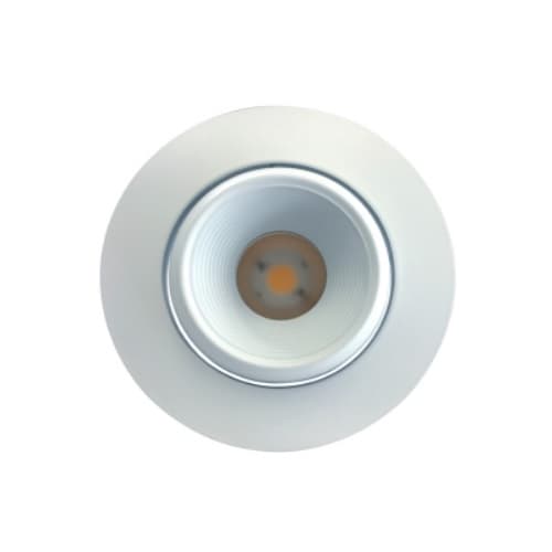 Royal Pacific 15W 6-in LED Eyeball Downlight w/ Trim, 120V-277V, 3000K, White