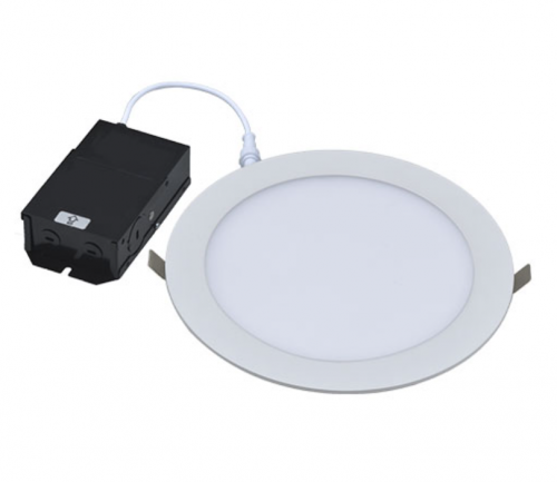 Royal Pacific 8-in 18W LED Ultra-Thin Wafer Downlight,  1150 lm, 120V, 3000K, White