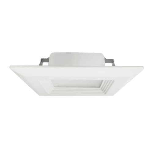 Royal Pacific 11W 4-in LED Recessed Square Light w/ Trim, Dim, 90CRI, 3000K, WH